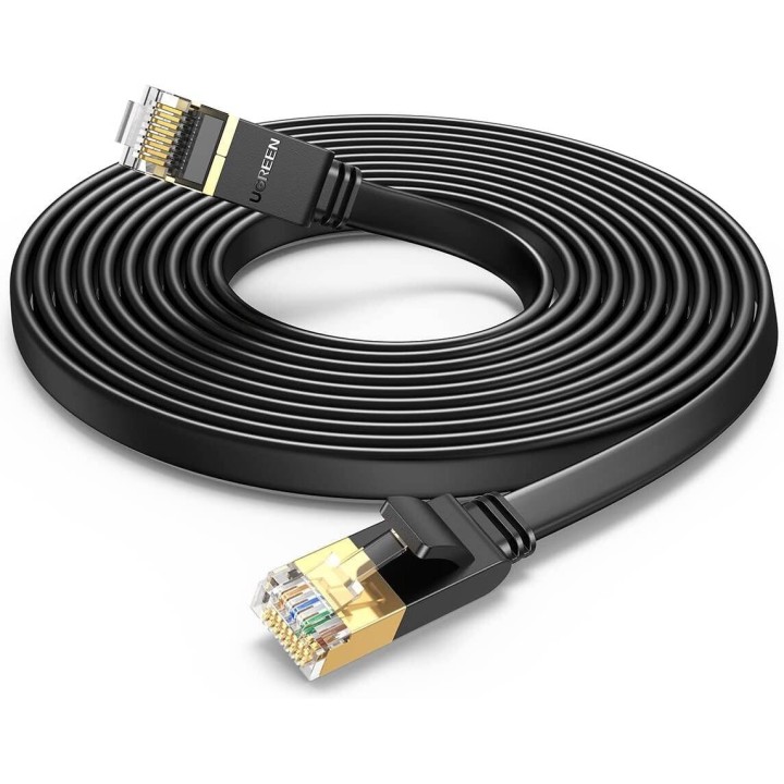 Ugreen Cable Ethernet Flat CAT7 U FTP 10M Connectique PC 11265