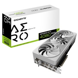 Gigabyte GeForce RTX 4080 SUPER AERO OC 16G Cartes graphiques Gigab...