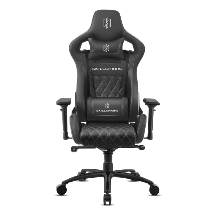 SKILLCHAIRS Throne Series Black/Black Chaise gamer SKILLCHAIRS Maroc