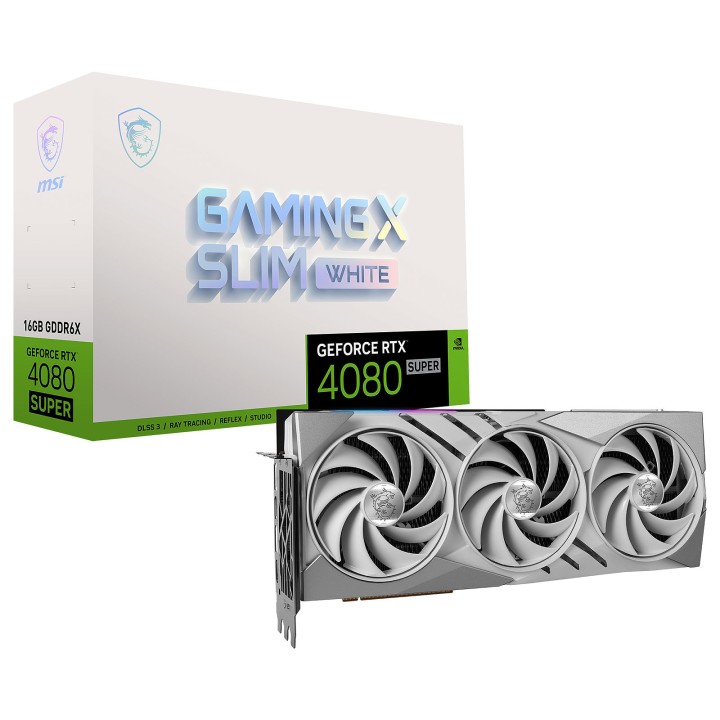 MSI GeForce RTX 4080 SUPER 16G GAMING X SLIM WHITE Cartes graphique...