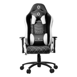 SKILLCHAIRS Flame Series Black/White Chaise gamer SKILLCHAIRS Maroc