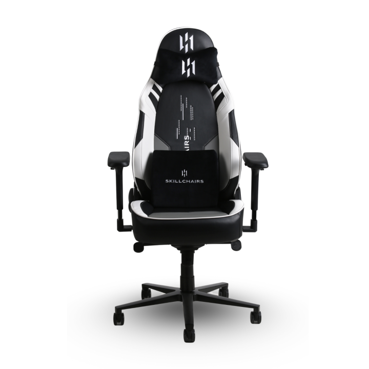 SKILLCHAIRS SCV1 STALKER WHITE Chaise gamer SKILLCHAIRS Maroc