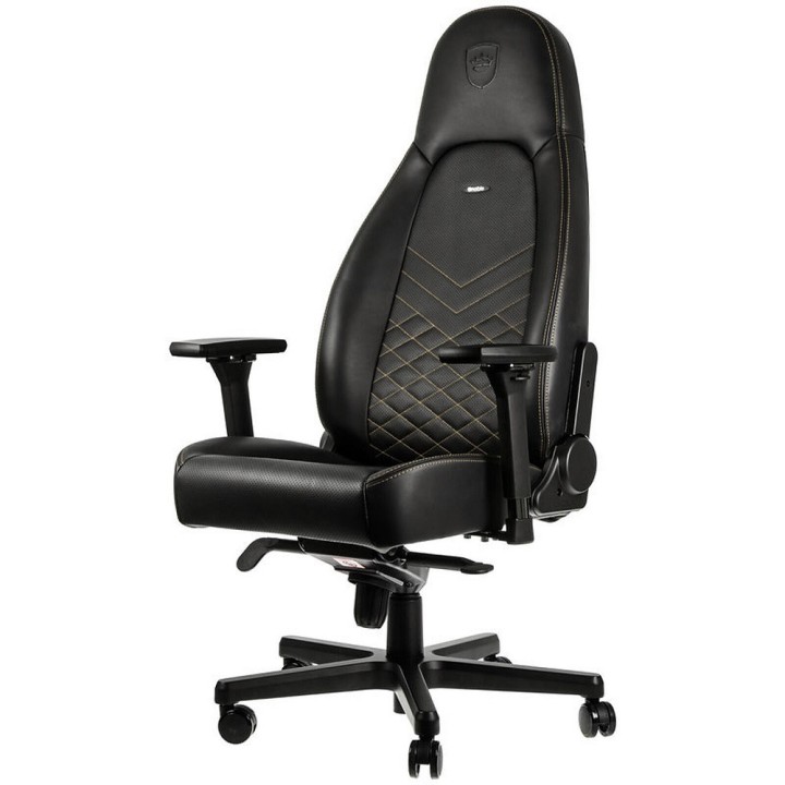 Noblechairs Icon (noir/or) Chaise gamer Noblechairs Maroc