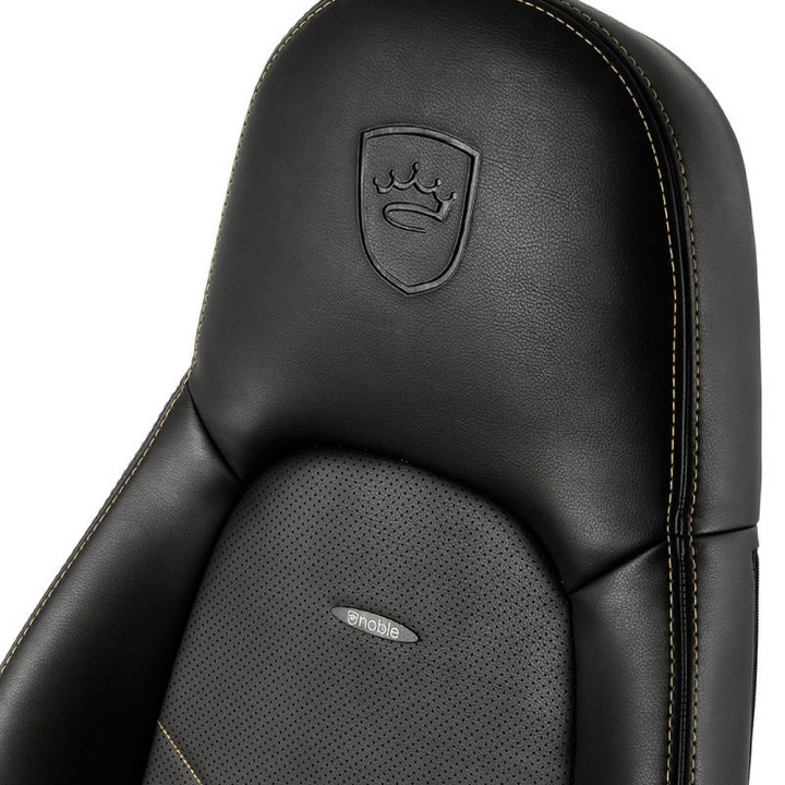 Noblechairs Icon (noir/or) Chaise gamer Noblechairs Maroc
