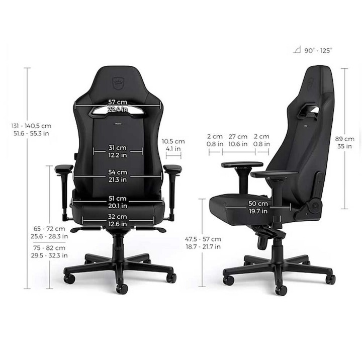 Noblechairs HERO ST Black Edition Chaise gamer Noblechairs Maroc
