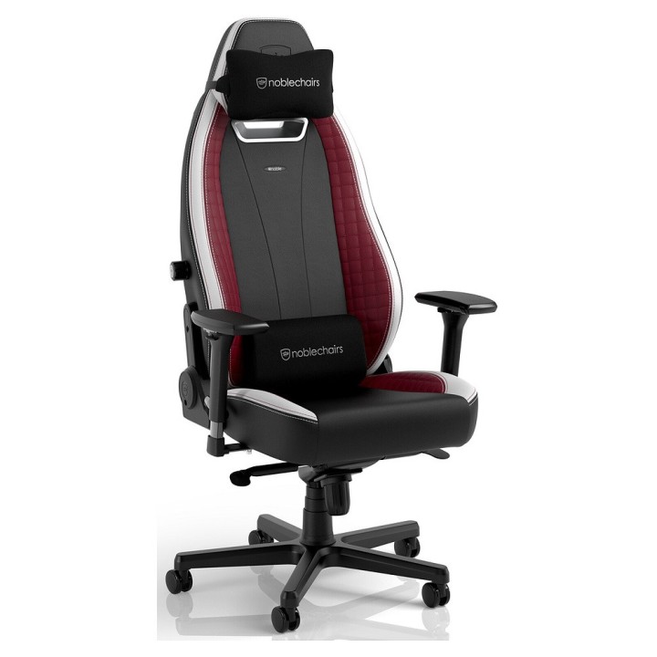 Noblechairs LEGEND Black/White/Red Chaise gamer Noblechairs Maroc