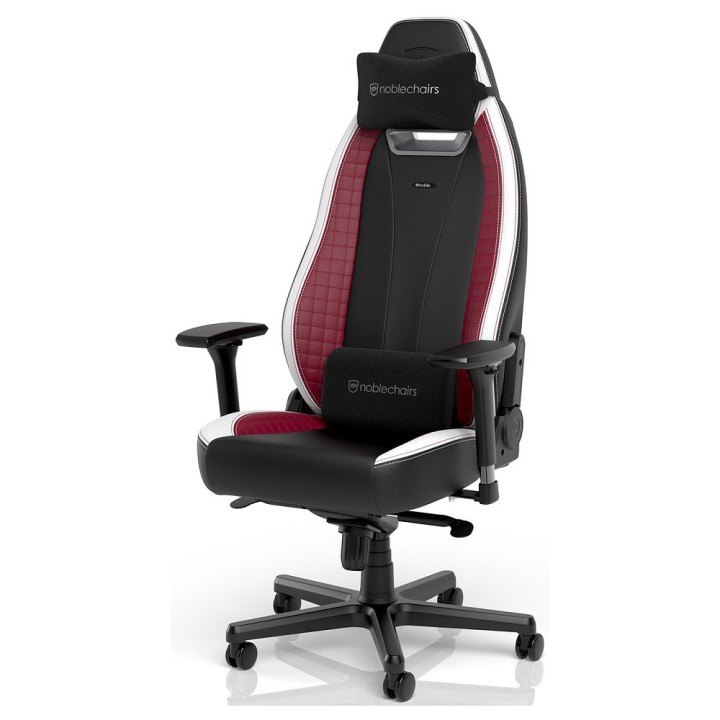 Noblechairs LEGEND Black/White/Red Chaise gamer Noblechairs Maroc