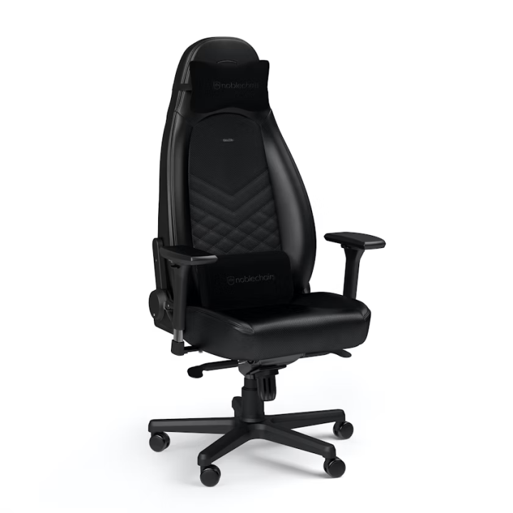 Noblechairs ICON Black Chaise gamer Noblechairs Maroc