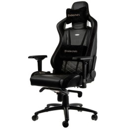 Noblechairs EPIC Black/Gold Chaise gamer Noblechairs Maroc