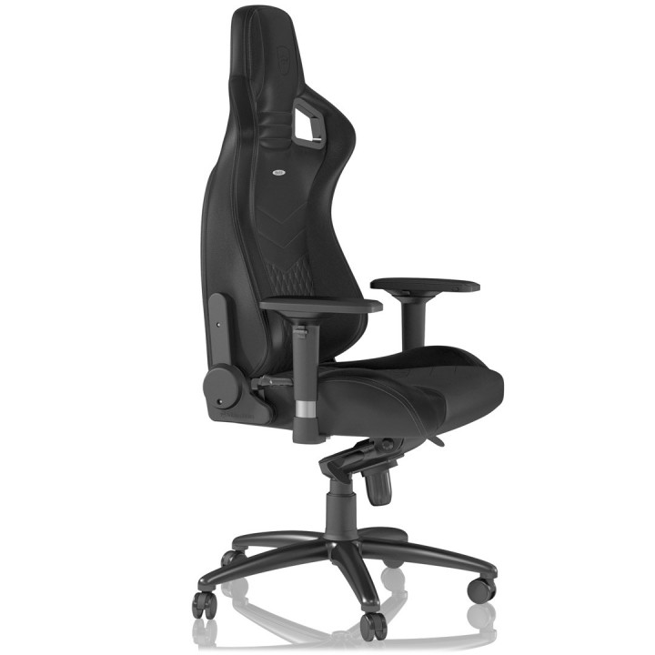 Noblechairs EPIC Real Leather Black Chaise gamer Noblechairs Maroc
