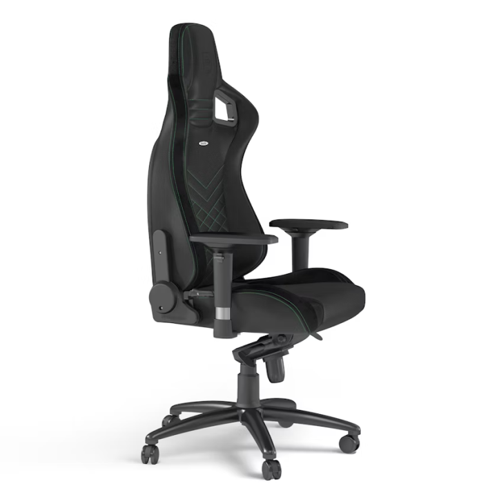 Noblechairs EPIC Black/Green Chaise gamer Noblechairs Maroc