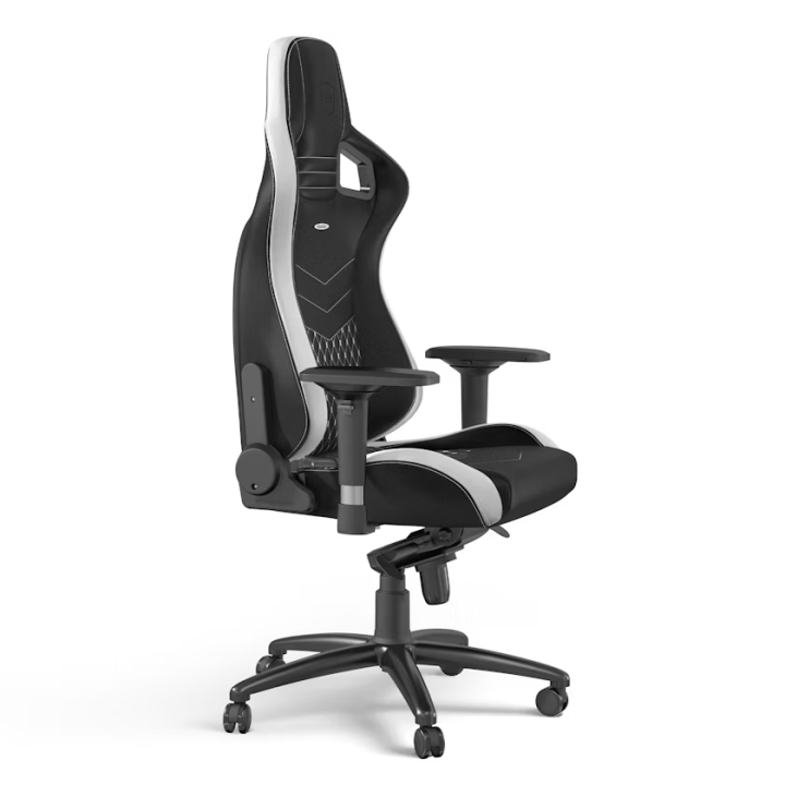 Noblechairs EPIC Real Leather Black/Red/White Chaise gamer Noblecha...