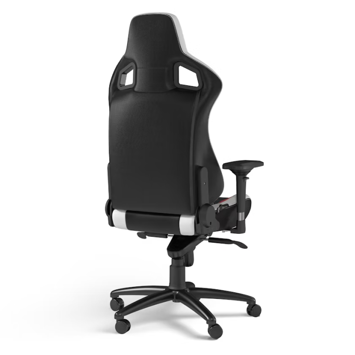 Noblechairs EPIC Real Leather Black/Red/White Chaise gamer Noblecha...