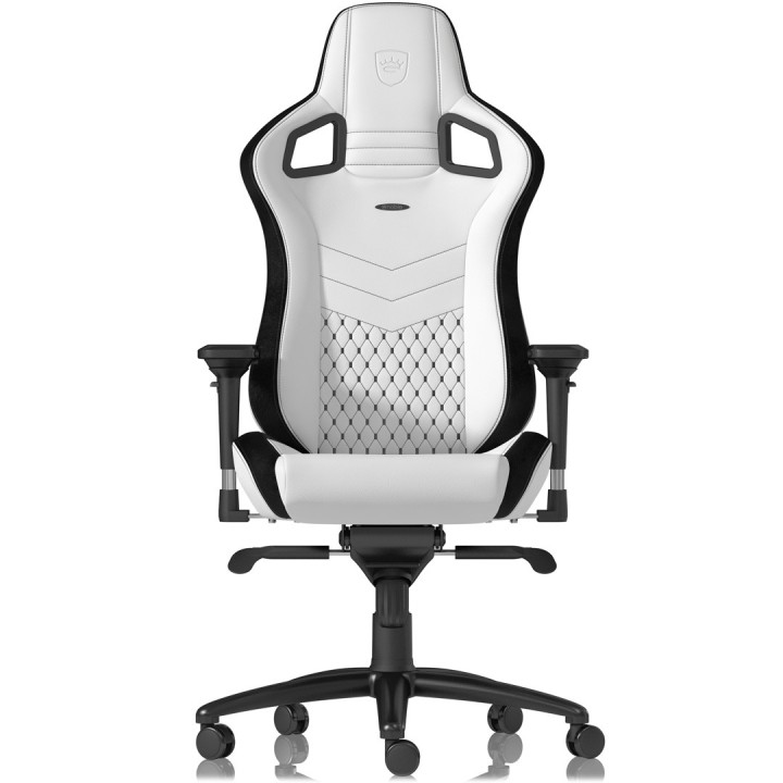 Noblechairs EPIC White/Black Chaise gamer Noblechairs Maroc