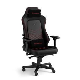 Noblechairs HERO Real Leather Black/Red Chaise gamer Noblechairs Maroc