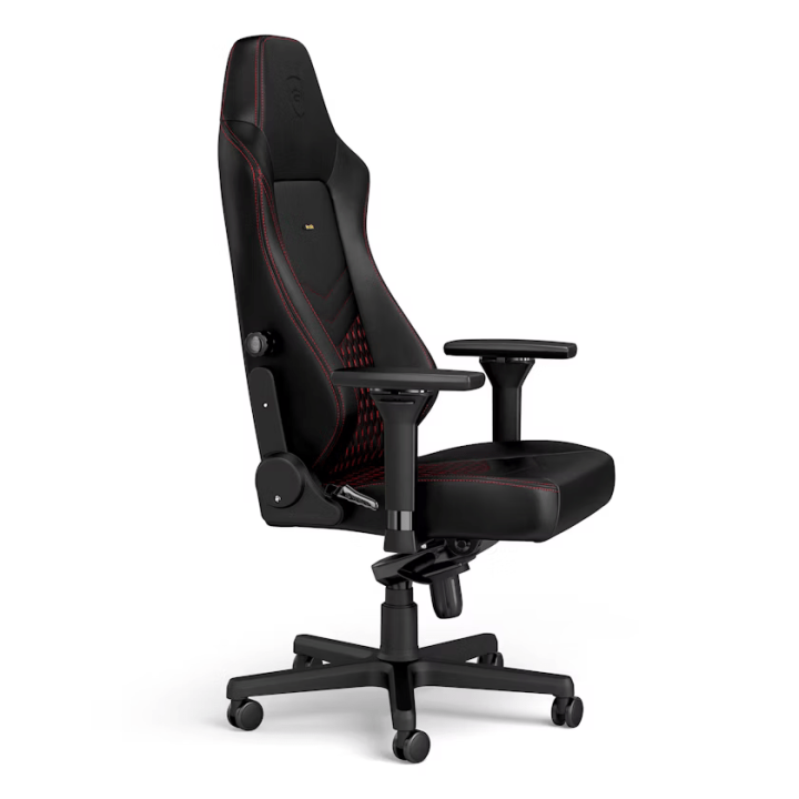 Noblechairs HERO Real Leather Black/Red Chaise gamer Noblechairs Maroc