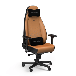 Noblechairs ICON Real Leather Cognac/Black Chaise gamer Noblechairs...