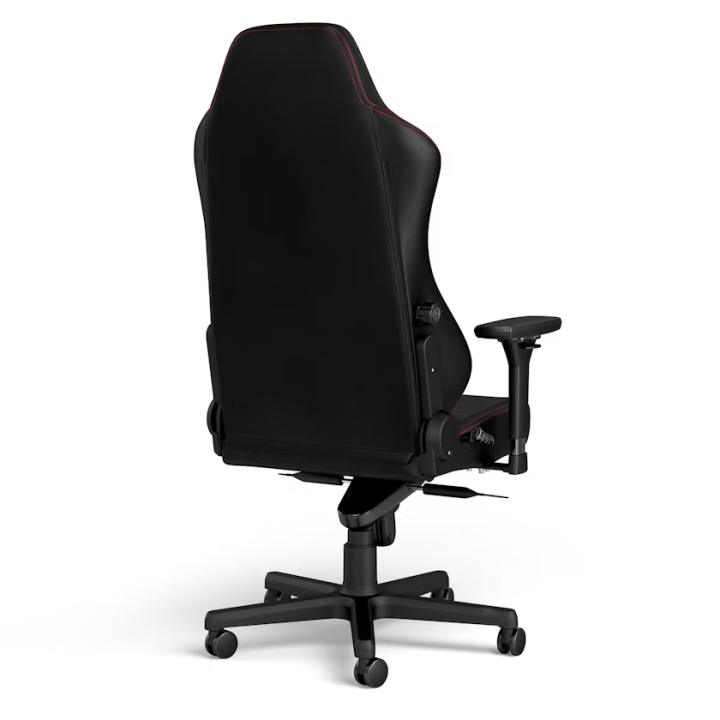 Noblechairs HERO Real Leather Black/Red Chaise gamer Noblechairs Maroc