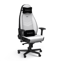 Noblechairs ICON White/Black Chaise gamer Noblechairs Maroc