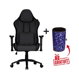 Bundle Caliber R3C Black + CH510 Cup Holder (Purple CAMO) Chaise ga...
