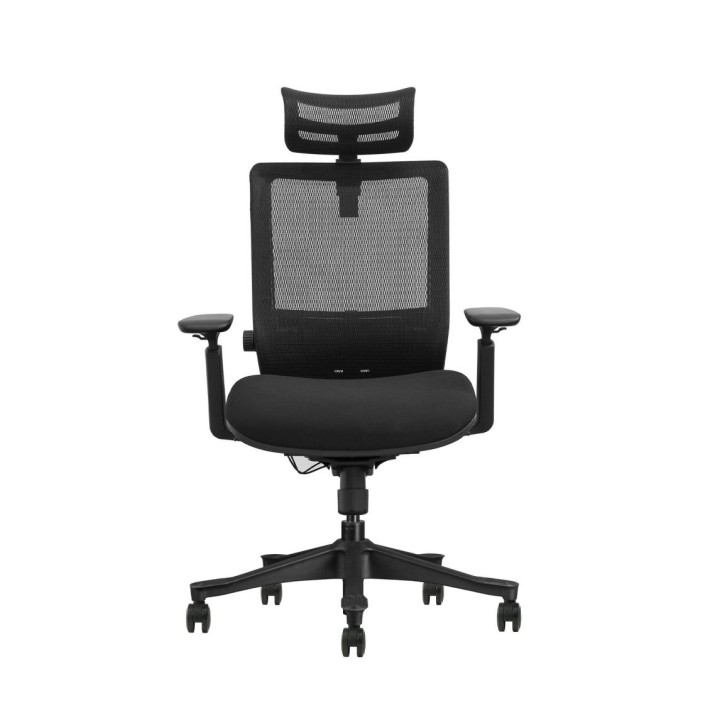 SKILLCHAIRS SM6F-BH (Black) Chaise ergonomique SKILLCHAIRS Maroc