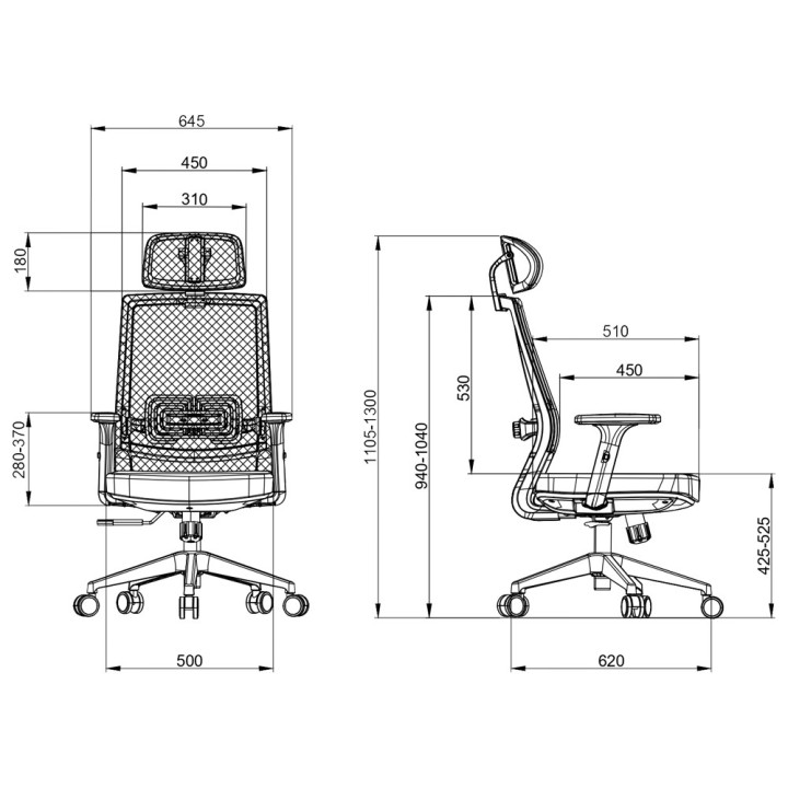 SKILLCHAIRS Ergo Cielo Chaise ergonomique SKILLCHAIRS Maroc