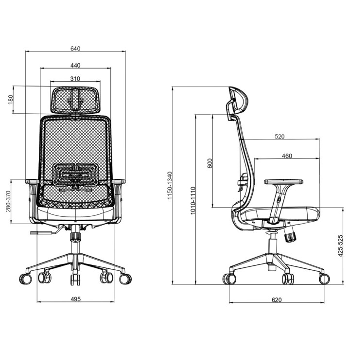SKILLCHAIRS Ergo Opera Chaise ergonomique SKILLCHAIRS Maroc