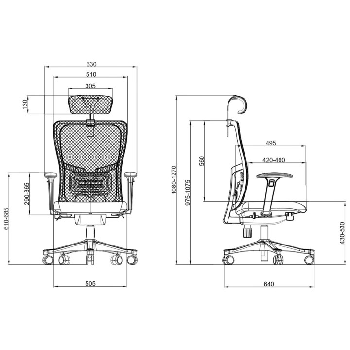 SKILLCHAIRS Ergo Apricity Chaise ergonomique SKILLCHAIRS Maroc