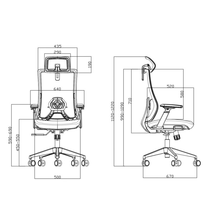 SKILLCHAIRS Ergo Stella Chaise ergonomique SKILLCHAIRS Maroc