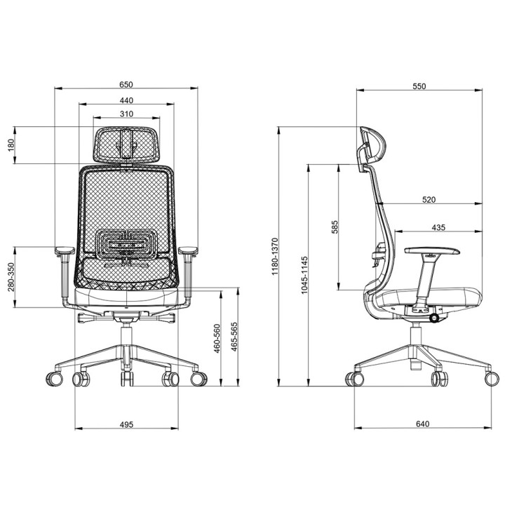 SKILLCHAIRS Ergo Gusto Chaise ergonomique SKILLCHAIRS Maroc