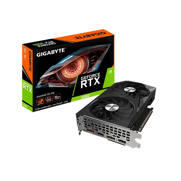 Gigabyte GeForce RTX 3060 Gaming OC 8GB GDDR6 Cartes graphiques Gig...