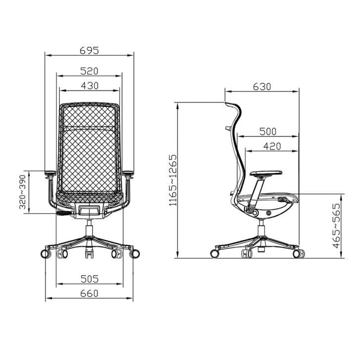 SKILLCHAIRS Ergo Morbido Chaise ergonomique SKILLCHAIRS Maroc