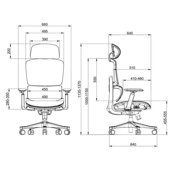 SKILLCHAIRS Ergo Vita Chaise ergonomique SKILLCHAIRS Maroc