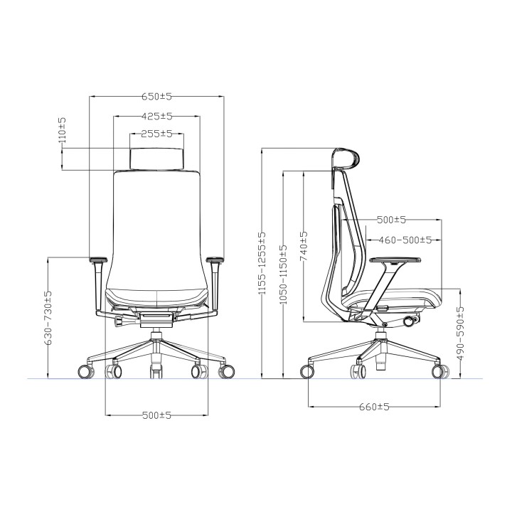 SKILLCHAIRS Ergo Torino Chaise ergonomique SKILLCHAIRS Maroc