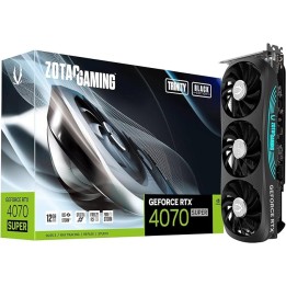 Zotac Gaming GeForce RTX 4070 SUPER Trinity Black Edition 12GB GDDR...