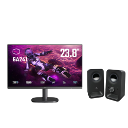 BUNDLE Cooler Master GA241+ Logitech Multimedia Speakers Z150 BUNDL...