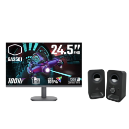 BUNDLE Cooler Master GA2501 + Logitech Multimedia Speakers Z150 (Bl...