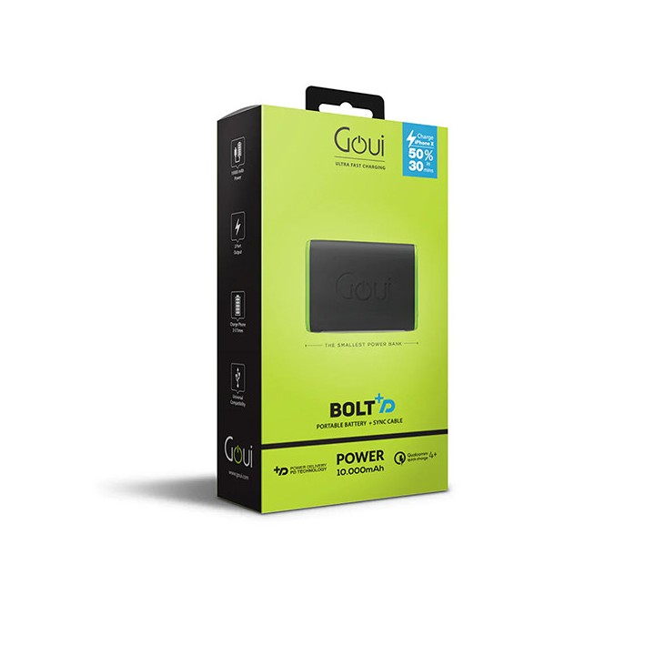 Goui Bolt Mini PowerBank 10000 mAh Power bank Goui Maroc