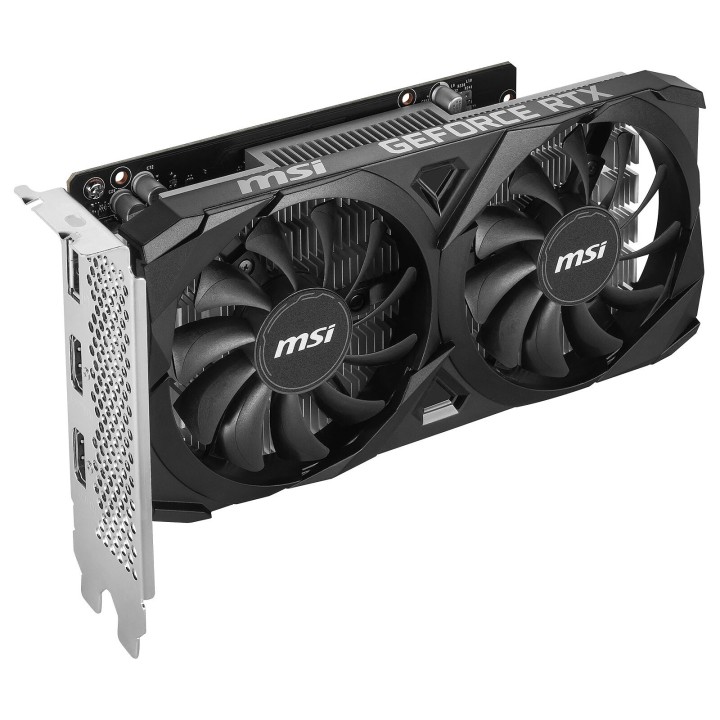 MSI GeForce RTX 3050 VENTUS 2X OC 6GB GDDR6 Cartes graphiques MSI M...