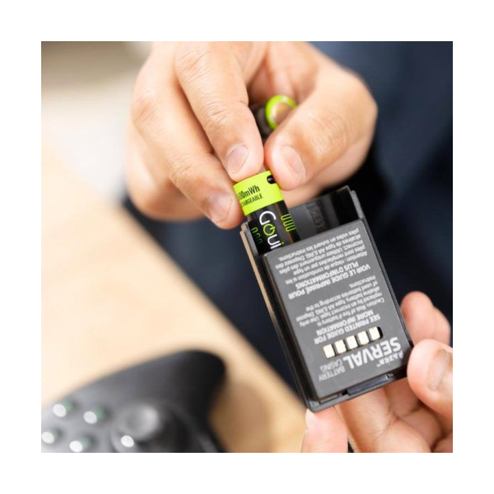 Goui Rechargeable AAA Battery (2Pcs) Noir Power bank Goui Maroc
