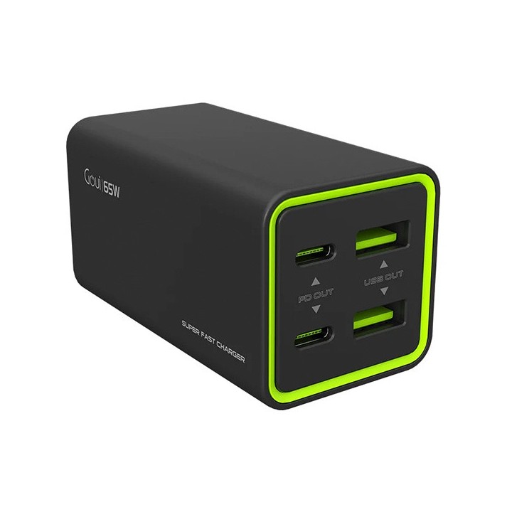 Goui Tank Chargeur de Bureau Super Rapide 4 Ports 65W Chargeur Goui...