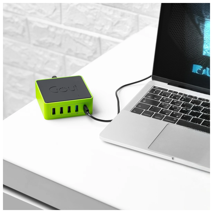 Goui KIMBA Lite Chargeur de Bureau 5 ports 36W Chargeur Goui Maroc