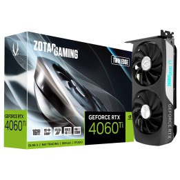 ZOTAC GeForce RTX 4060 Ti Twin Edge 16GB GDDR6 Cartes graphiques Zo...