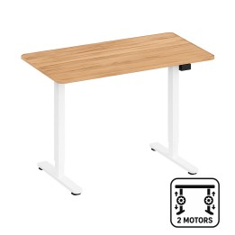 SKILLDESK Bureau Sur mesure à hauteur réglable (2 moteur) Bureaux m...