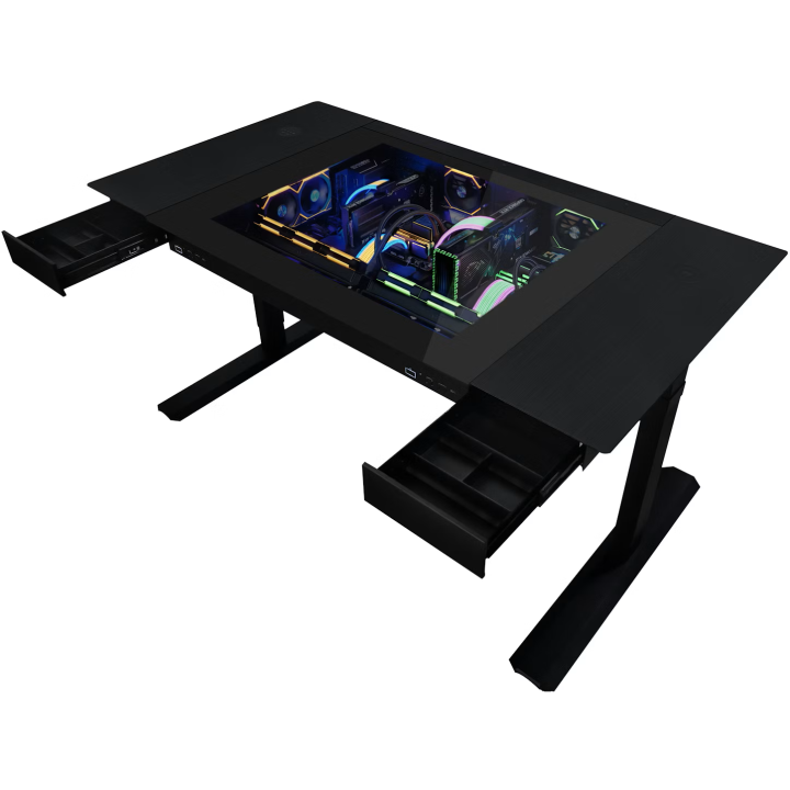 Lian li DK07X Desk Case Bureaux motorisés Lian Li Maroc