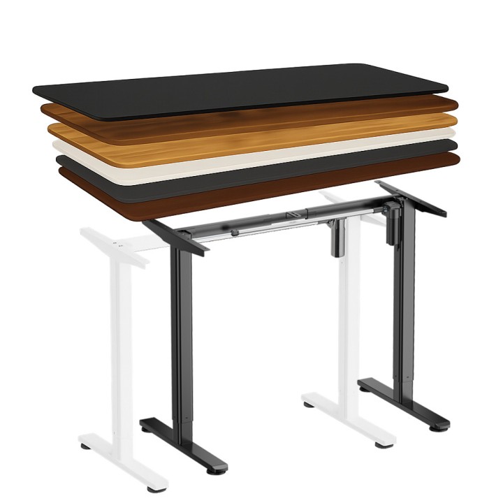 SKILLDESK Bureau Sur mesure à hauteur réglable (1 moteur) Bureaux m...