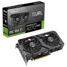 ASUS GeForce RTX 4070 SUPER Dual EVO OC Edition 12GB GDDR6X Cartes ...