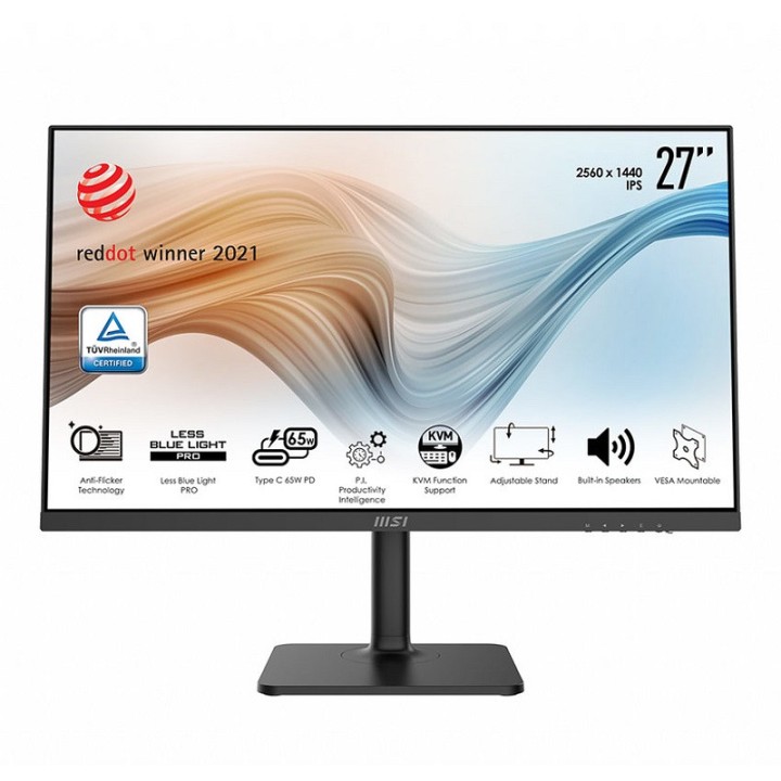 MSI Modern MD272QP 27" 2K IPS Moniteurs Gamer MSI Maroc