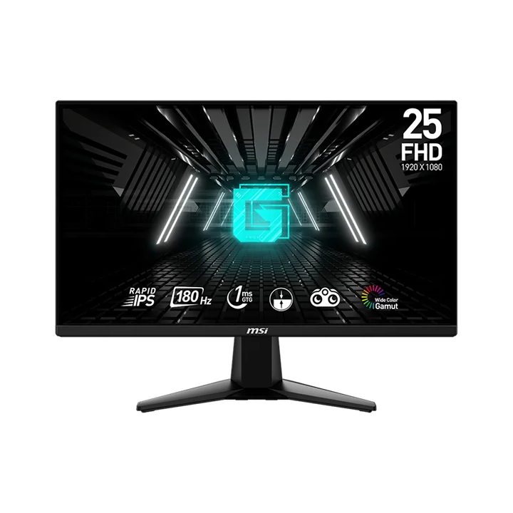 MSI G255F 24.5" Rapid IPS 180Hz Moniteurs Gamer MSI Maroc