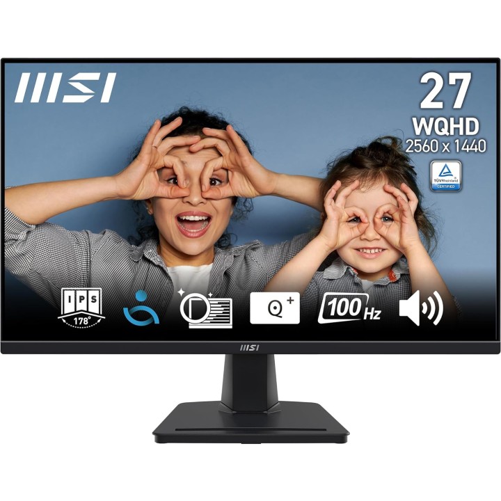 MSI MP275Q 27" IPS 2K 100Hz Moniteurs Gamer MSI Maroc